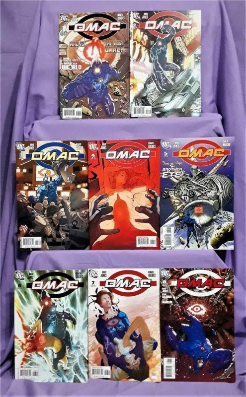 OMAC #1 - 8 Brave New World Renato Guedes Bruce Jones (DC 2007) 