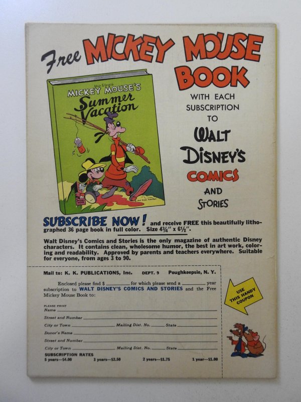 Walt Disney's Comics & Stories #132 (1951) FN Condition!