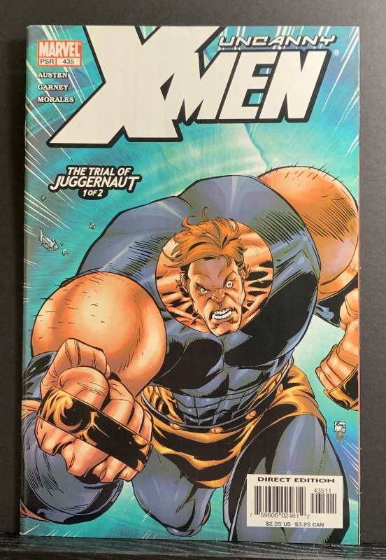 The Uncanny X-Men #435 (2004) Ron Garney Juggernaut Cover