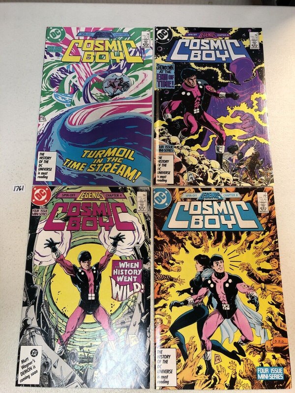 Cosmic Boy (1986) #1 2 3 4 1-4 (VF/NM) Complete Set DC character from the Legion