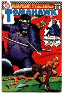 TOMAHAWK #107 1966-DC GORILLA COVER 1st appearance THUNDER-MAN