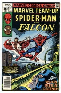 Marvel Team-up #71- SPIDER-MAN and FALCON vf+