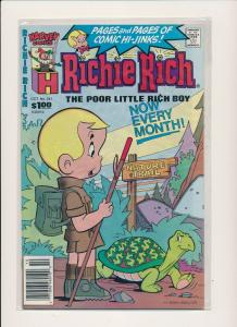 Harvey Comics Richie Rich #241 1989 ~  VF (PF570) 