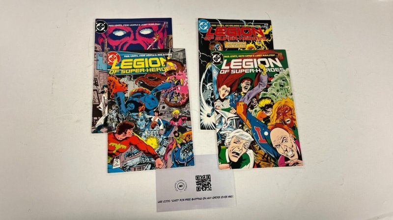 4 Legion of Superheroes DC Comics Books #2 6 7 8 Levitz 103 JW16