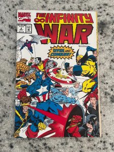 Infinity War # 2 NM 1st Print Marvel Comic Book Thanos Avengers Hulk Thor 7 J879