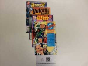 4 Comics #87 Who's Who #4 Unlimited Access #4 Tempest #2 Suicide Squad 63 TJ20