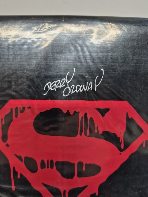 Superman Poly-Bag Superman #75 Signed Jerry Ordway With COA - DC Comics 1993