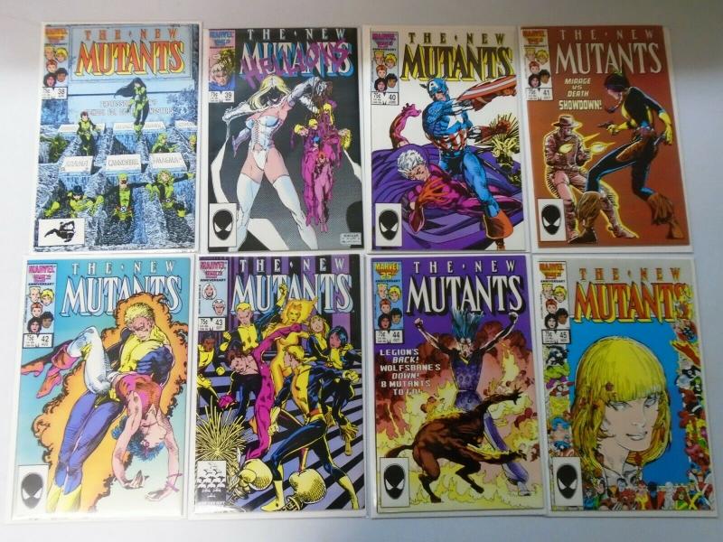 New Mutants Lot From:#1-97 + Ann:#1-4 + Special, 72 Different 8.0/VF (1983-1991)