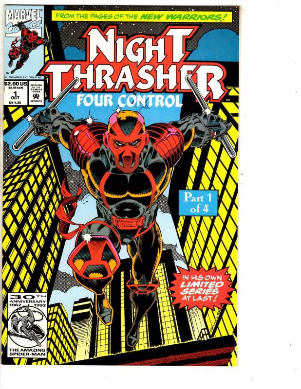 4 Marvel Comic Books # 1 Issues Longshot Marvel Boy Night Thrasher SHIELD J208