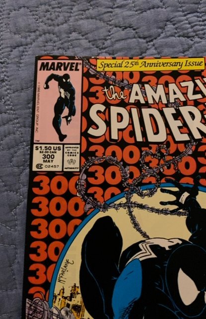 The Amazing Spider-Man #300 Newsstand Cover (1988)