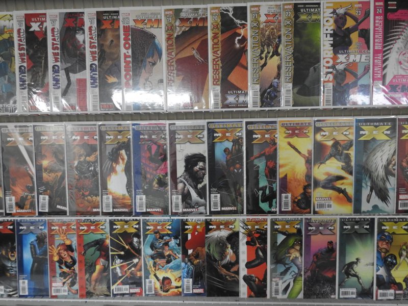 Huge Lot of 160+ W/ Ultimate X-Men, Wolverine, Ultimatum Avg. VF/NM Cond