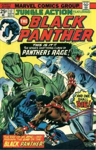 Jungle Action #17 VG ; Marvel | low grade comic Black Panther