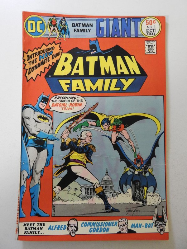 The Batman Family #1 (1975) FN Condition!