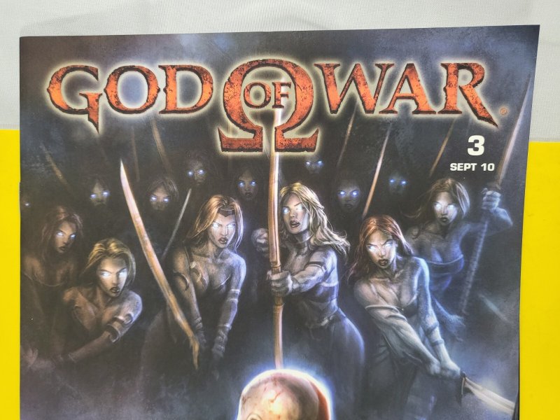 God Of War #3 2010 DC/Wildstorm Kratos
