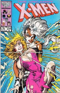 The Uncanny X-Men #214 (1987) X-Men