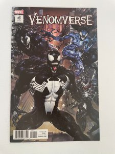 Venomverse # 3 NM 1st Print Variant Cover Marvel Comic Book Venom Spider 16 J242