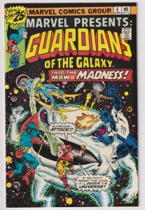 Marvel Presents #4 (1976) Guardians of the Galaxy