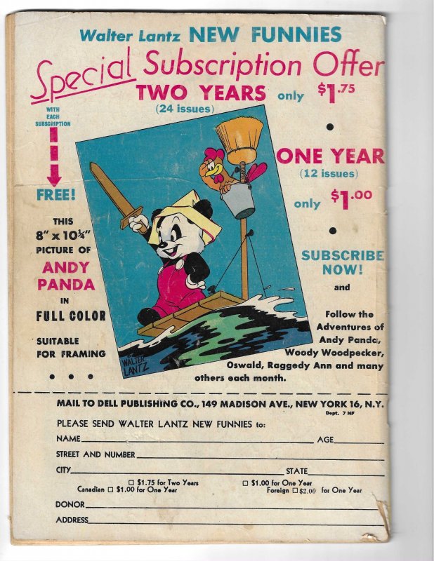Walter Lantz New Funnies #113 (1946)
