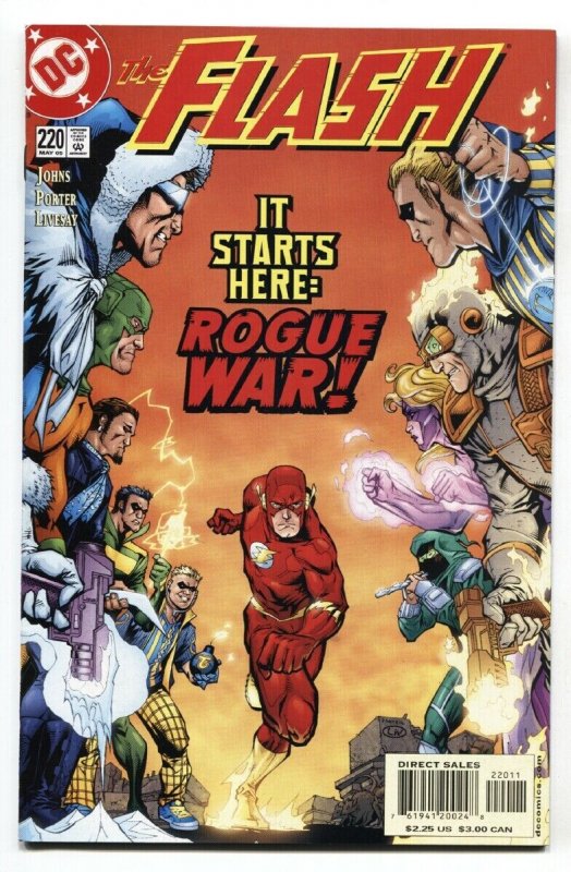 Flash #220-2005-Rogues Gallery - Rogue War story Comic Book