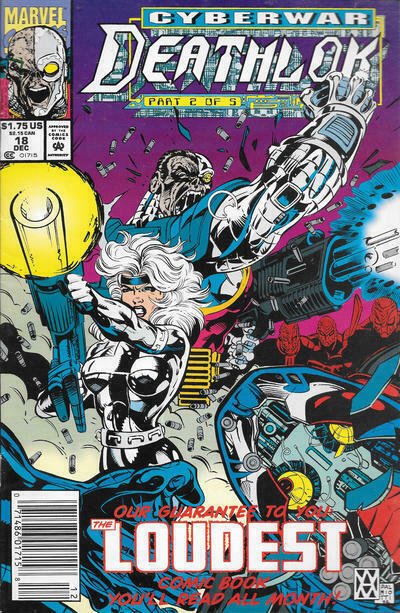 Deathlok (2nd Series) #18 (Newsstand) FN; Marvel | save on shipping - details in