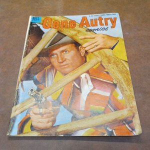 GENE AUTRY COMICS #71 DELL PUBLISHING 1953 Golden Age CHAMPION PHOTO COVER