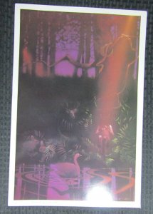 1978 NEW ROMANTIC ART PORTFOLIO 12x18 Print FN+ 6.5 Mystic Wood by Desrocher