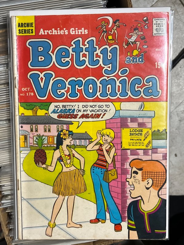 Archie's Girls Betty and Veronica #178 (1970)