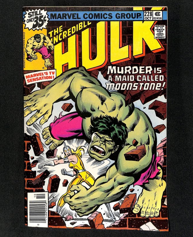 Incredible Hulk (1962) #228 1st Moonstone!