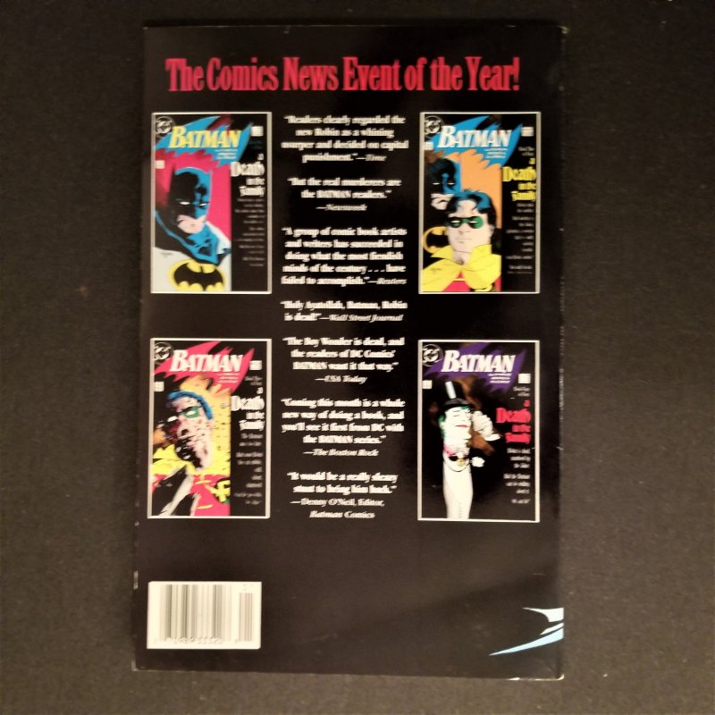 Batman A Death in the Family 1st Printing - March 1988