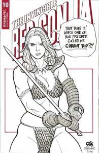 Invincible Red Sonja, The #10D VF/NM ; Dynamite | Frank Cho Last Issue