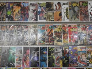 Huge Lot of 150+ Comics W/ King Kong, Witchblade, Saga Avg. Fine Condition.