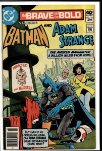 The Brave and the Bold #161 (1980) Adam Strange