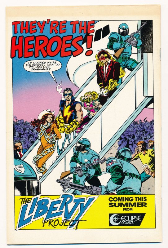 New Wave vs. the Volunteers 3-D (1987) #1-2 NM Complete series