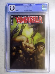 VAMPIRELLA V5 # 9 PARRILLO VARIANT CGC 9.8. AWESOME