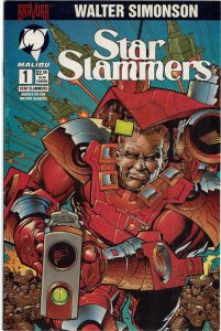 Star Slammers #1 (1994) Malibu Walt Simonson NM-