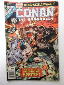 Conan the Barbarian Annual #2 (1976) VG Condition!