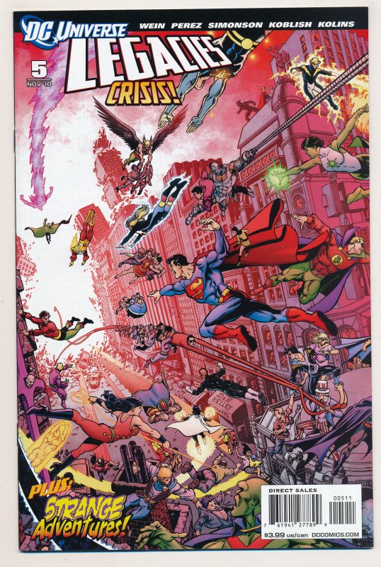 DC Universe Legacies (2010) #1-10 VF/NM Complete series