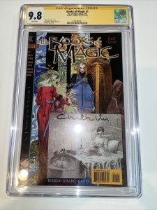 Books Of Magic (1994) # 1 (CGC SS 9.8) Signed Charles Vess