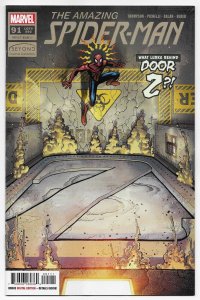 Amazing Spider-Man #91 Main Cover Arthur Adams Marvel 2022 NM