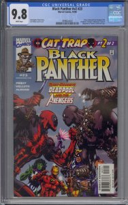 BLACK PANTHER V2 #23 CGC 9.8 DEADPOOL CAT TRAP  