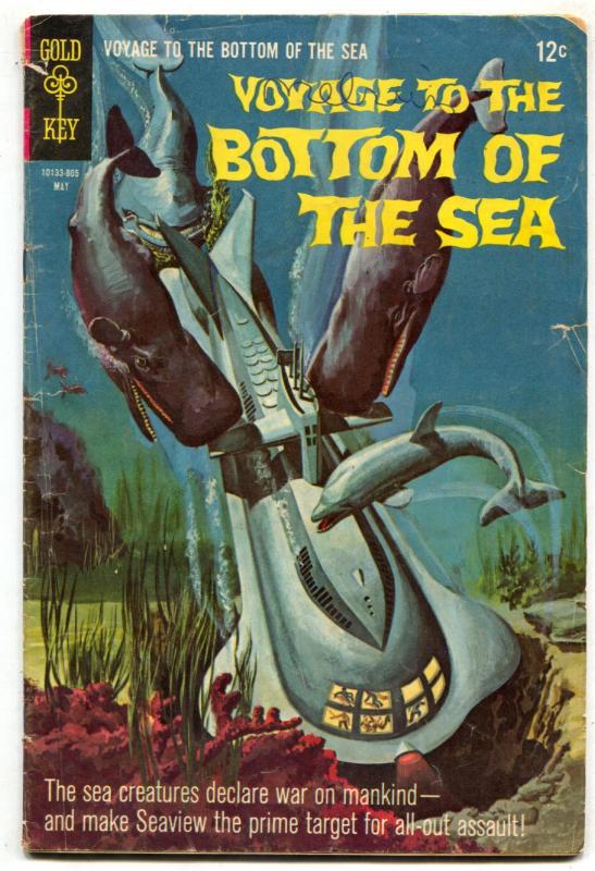 Voyage To The Bottom Of The Sea #12 1968-Gold Key- G