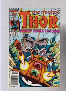Thor #371 - Peace Comes To Town! (8.5) 1986 VARIANT