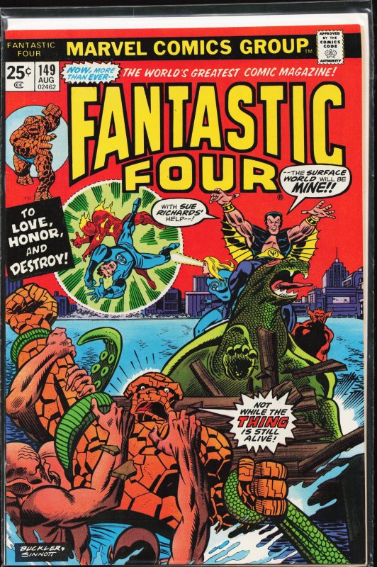 Fantastic Four #149 (1974) Fantastic Four