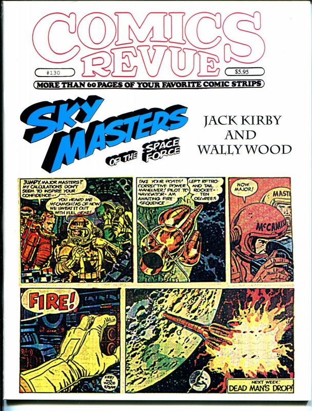 Comics Revue #130 1997-Kirby-Wood-Sky Masters-Phantom-Modesty Blaise-VF