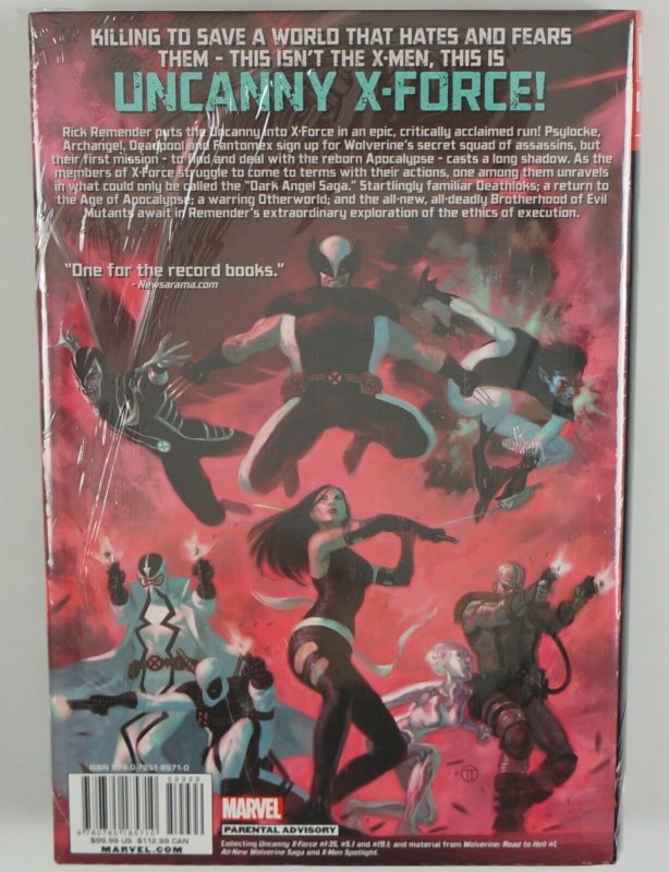 Uncanny X-Force Omnibus HC NEW SEALED complete series Marvel 2014 1ST EDITION 