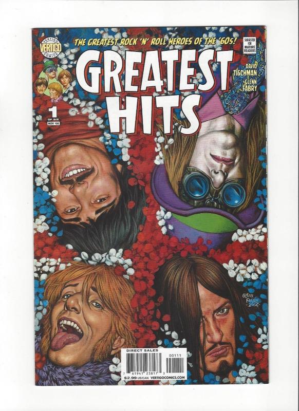 GREATEST HITS #1-#6 SET (NM) DC VERTIGO COMICS