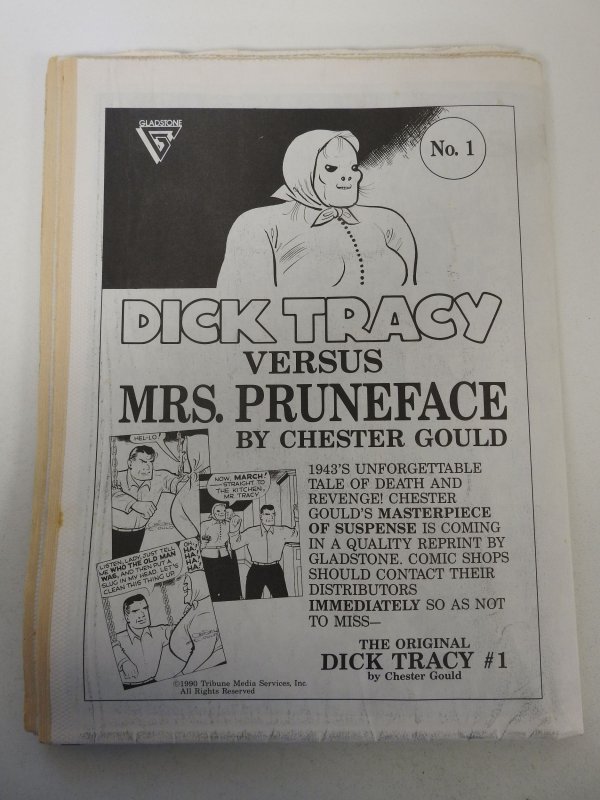 Comics Buyer's Guide #854 (1990) Signed and Remarked no cert