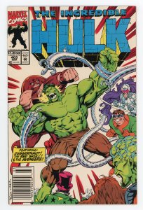 Incredible Hulk #403 Peter David Avengers Newsstand NM