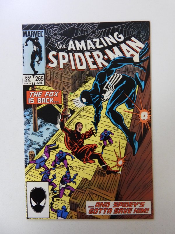 The Amazing Spider-Man #265 (1985) 1st appearance of Silver Sable VF- condition