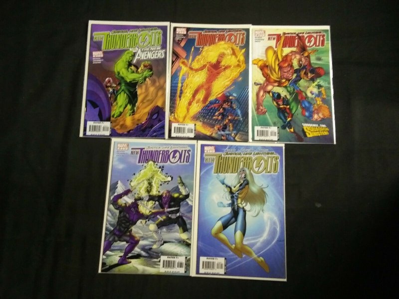 THUNDERBOLTS  EXCELLENT 3 TITLE RUN #1-18,39-78,100-158  VF - NM